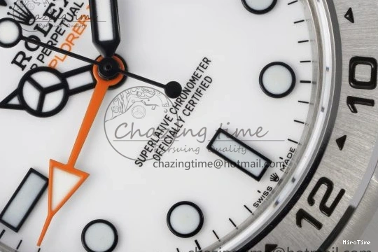 MiroTime 0117 Versatile Explorer II 42mm 216570 Black 904L SS JDF 1:1 Best Edition White Dial on Bracelet VR3285 CHS V 2174